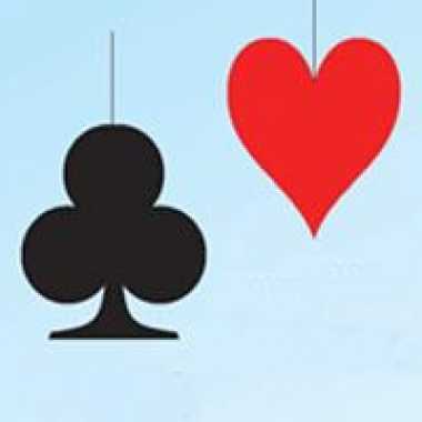 Hangversiering ruiten